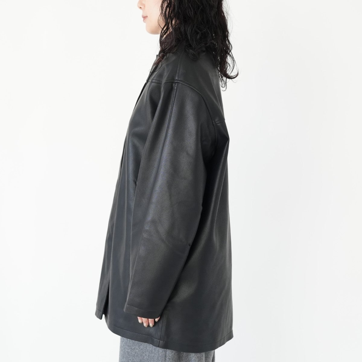 Ecoleather Over Jacket エコレザーオーバージャケット