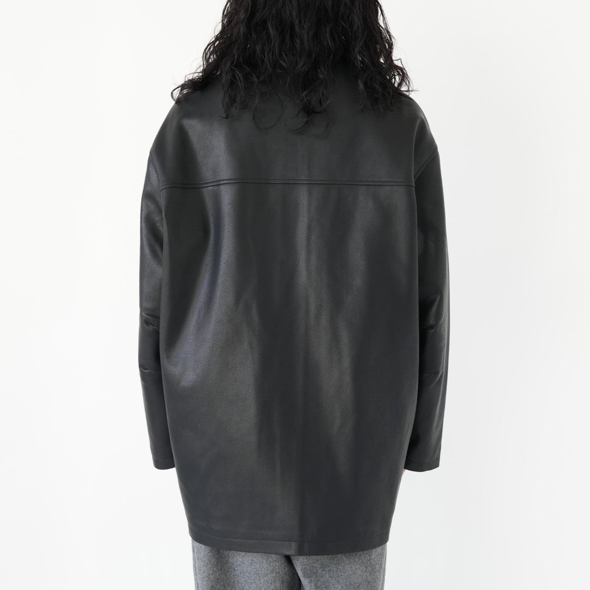 Ecoleather Over Jacket エコレザーオーバージャケット