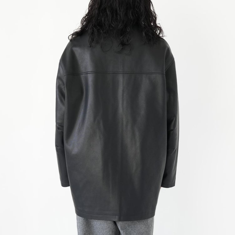 Ecoleather Over Jacket エコレザーオーバージャケット