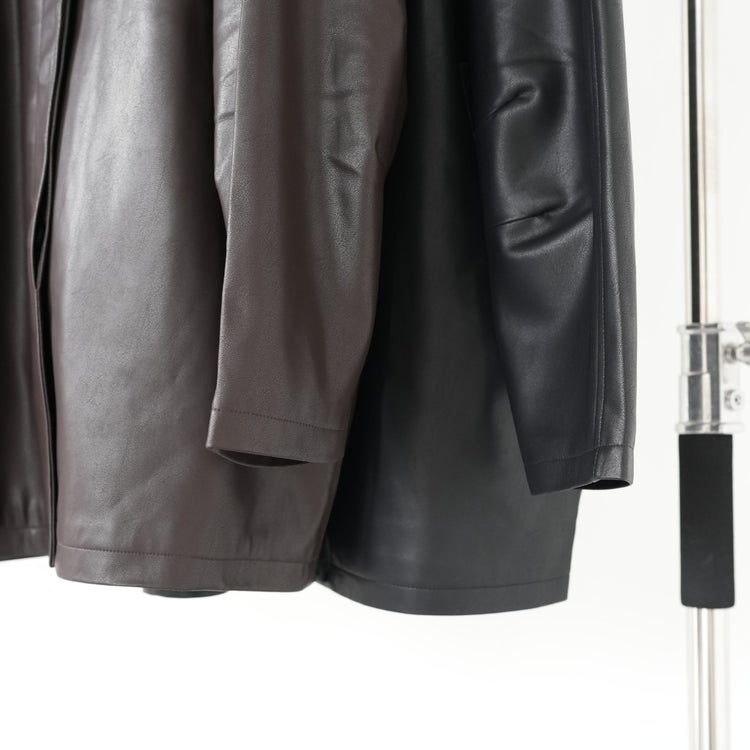 Ecoleather Over Jacket エコレザーオーバージャケット
