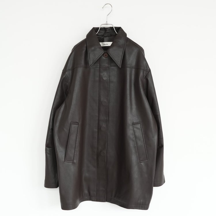 Ecoleather Over Jacket エコレザーオーバージャケット