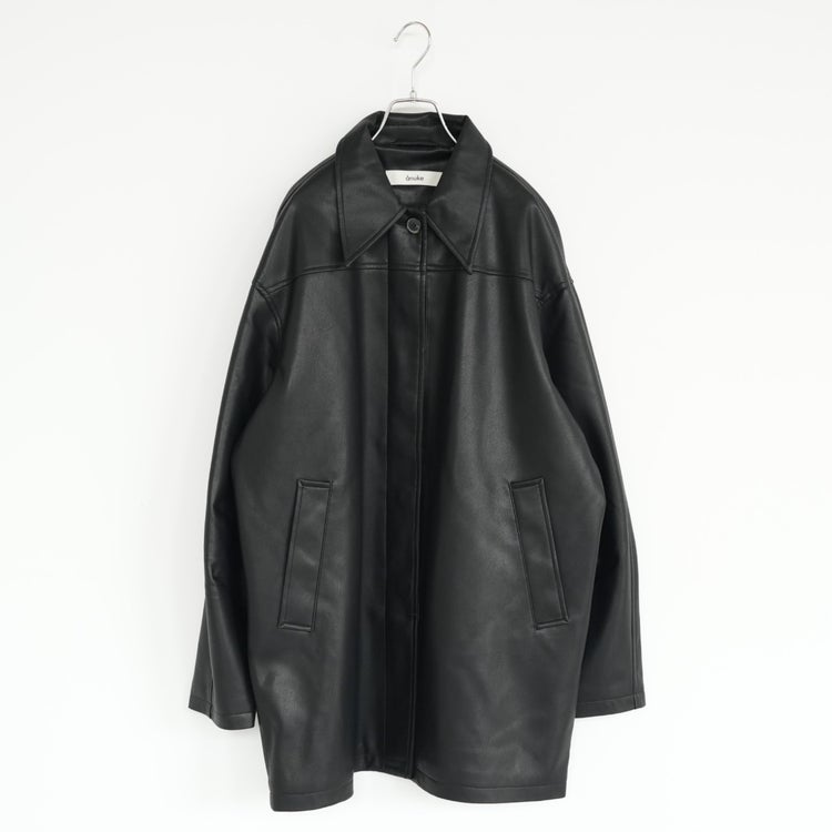 Ecoleather Over Jacket エコレザーオーバージャケット