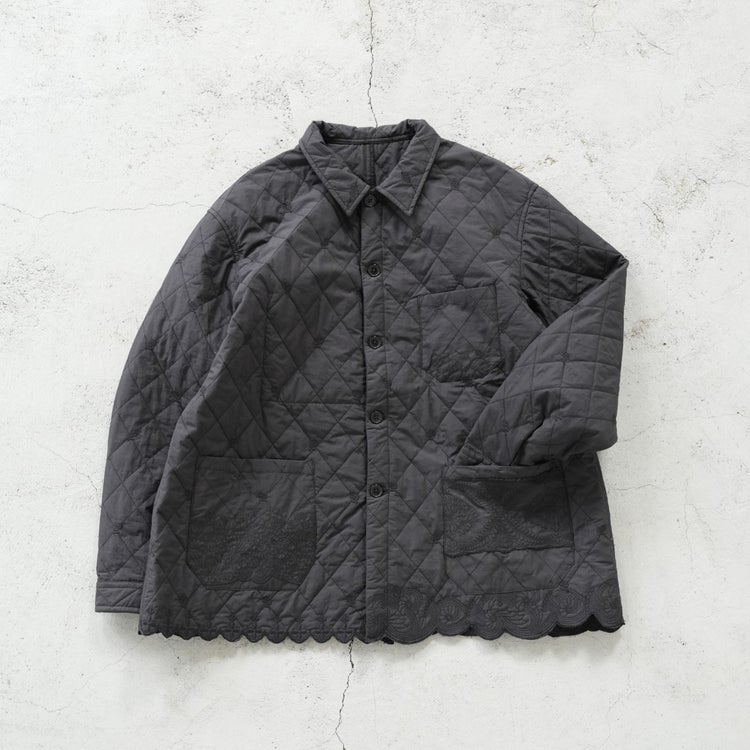 embroidery scallop jacket エンブロイダリー スカロップ ジャケット