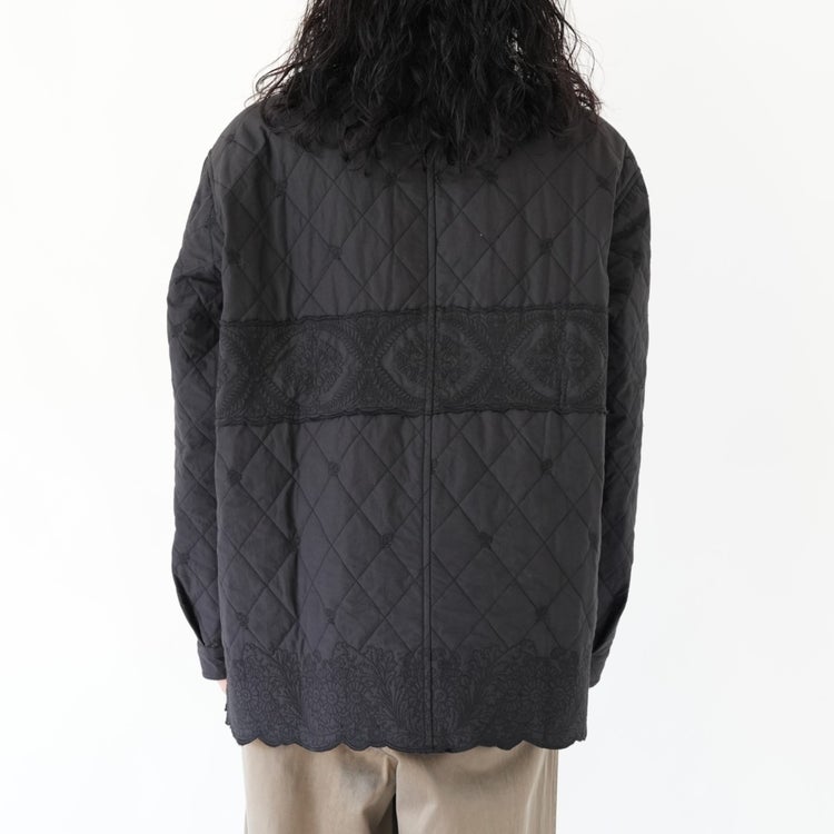 embroidery scallop jacket エンブロイダリー スカロップ ジャケット