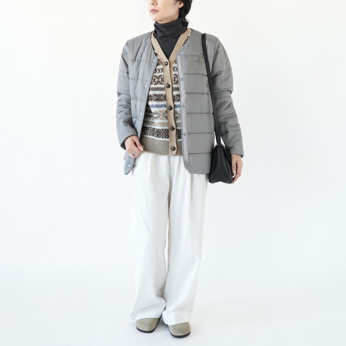 W's Dite No Coller Padding Jacket ウィメンズ ディーテノーカラー パディングジャケット