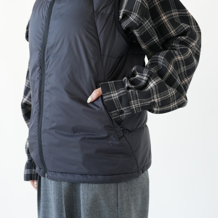 W’s 750FP Able Down Vest ウィメンズ 750フィルパワーエイブルダウンベスト