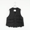 embroidery scallop vest エンブロイダリー スカロップ ベスト
