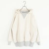 DOUBLE THICKNESS PULLOVER AFTER HOODED ダブルシックネス ルオーバーアフターフーデッドスウェットシャツ