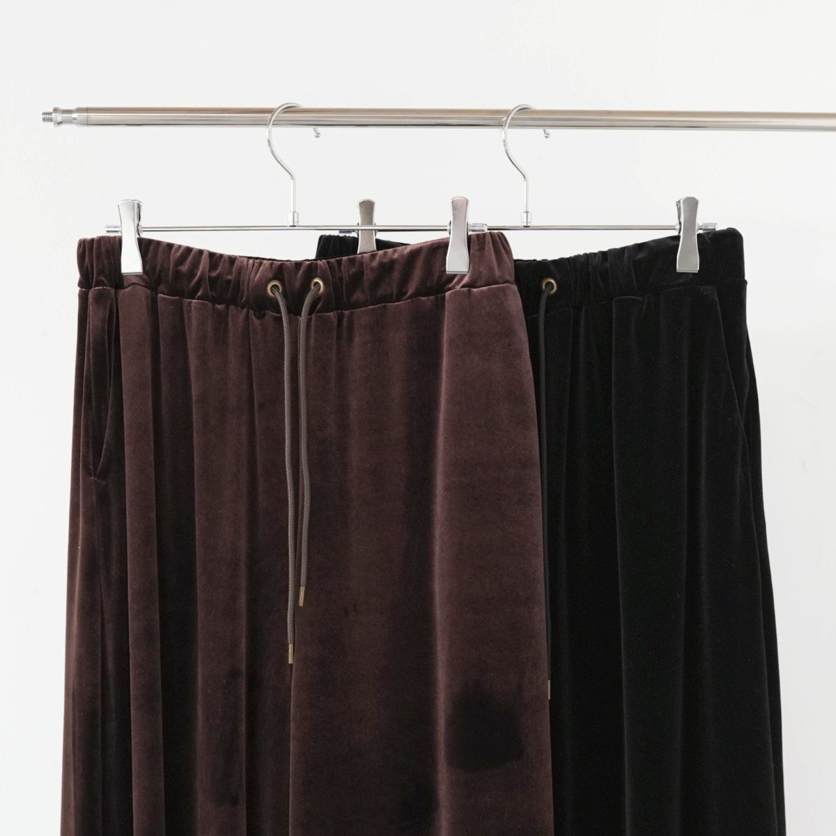 velour wide pt ベロアワイドパンツ