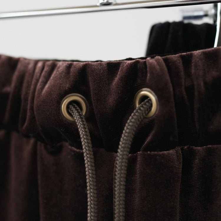velour wide pt ベロアワイドパンツ