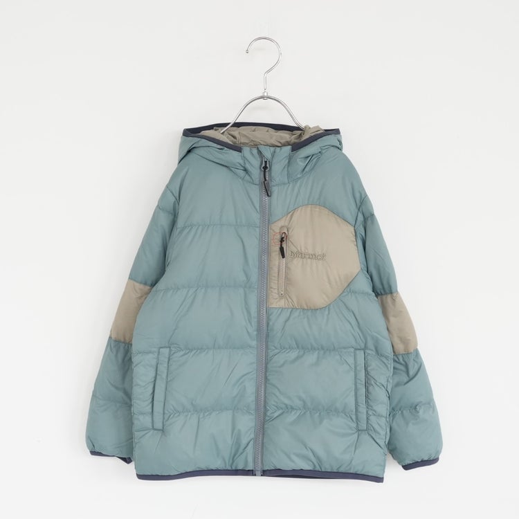 K's 750FP Able Down Hoodie キッズ 750フィルパワーエイブル ダウンフーディ