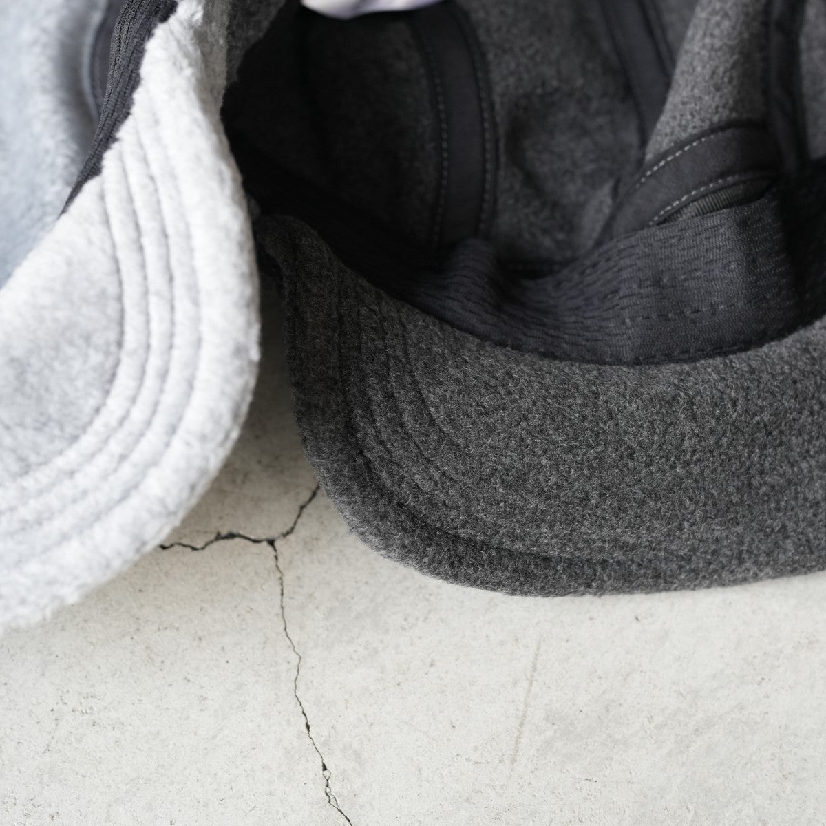 K's Two-Tone Fleece Ear Flap Cap キッズ ツートーンフリースイヤー