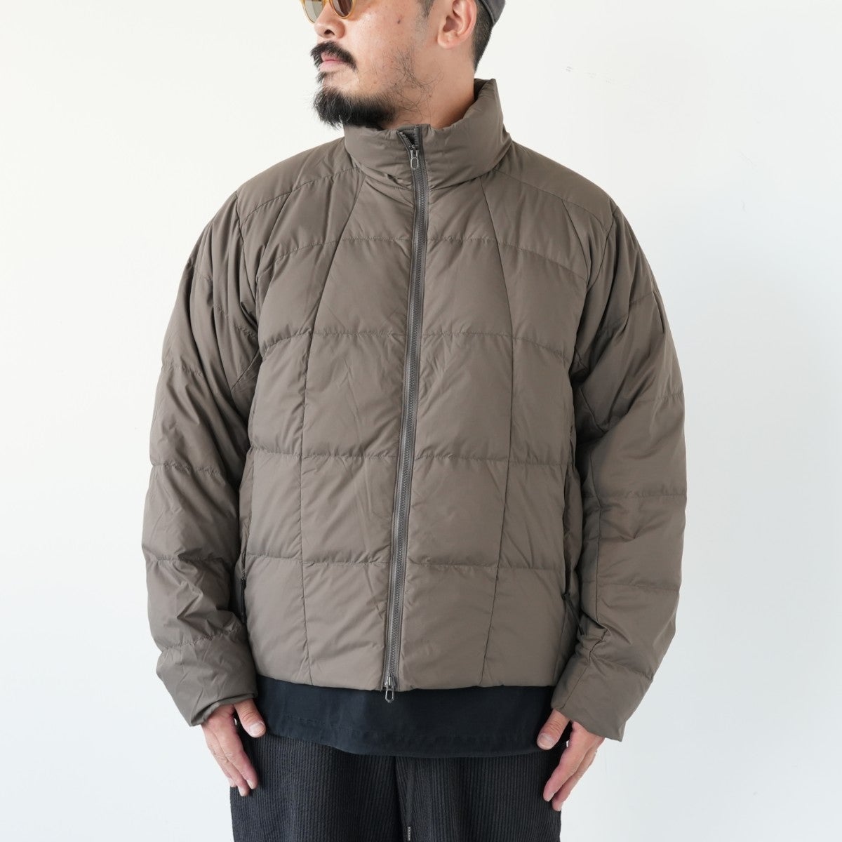 Gridded Down Jacket グリデッドダウンジャケット