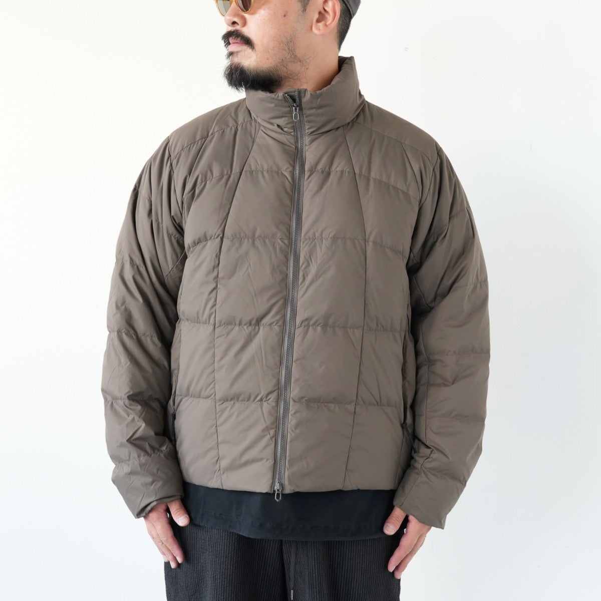 Gridded Down Jacket グリデッドダウンジャケット