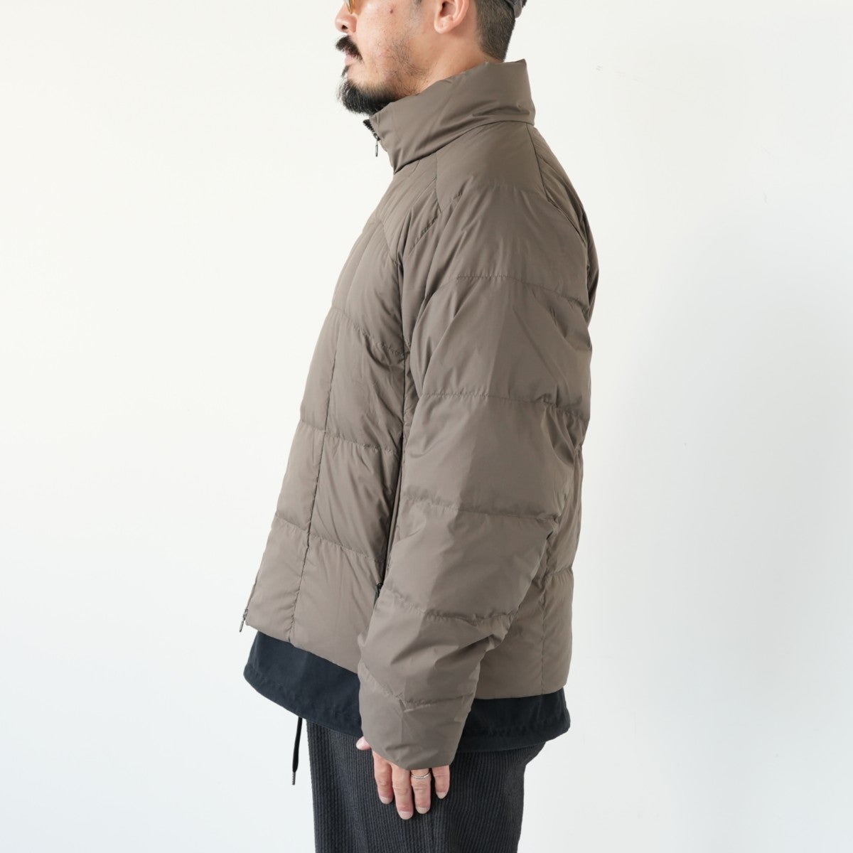 Gridded Down Jacket グリデッドダウンジャケット