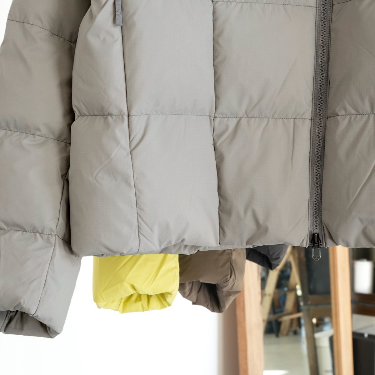 Gridded Down Jacket グリデッドダウンジャケット