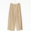 tucked wide chino pants タックワイドチノパンツ