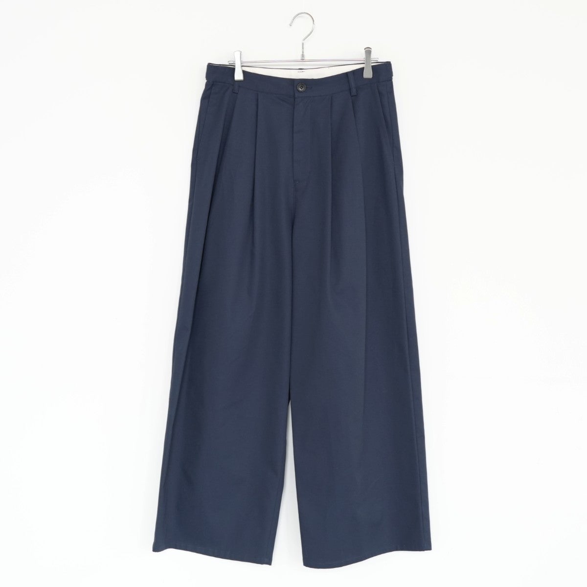 tucked wide chino pants タックワイドチノパンツ
