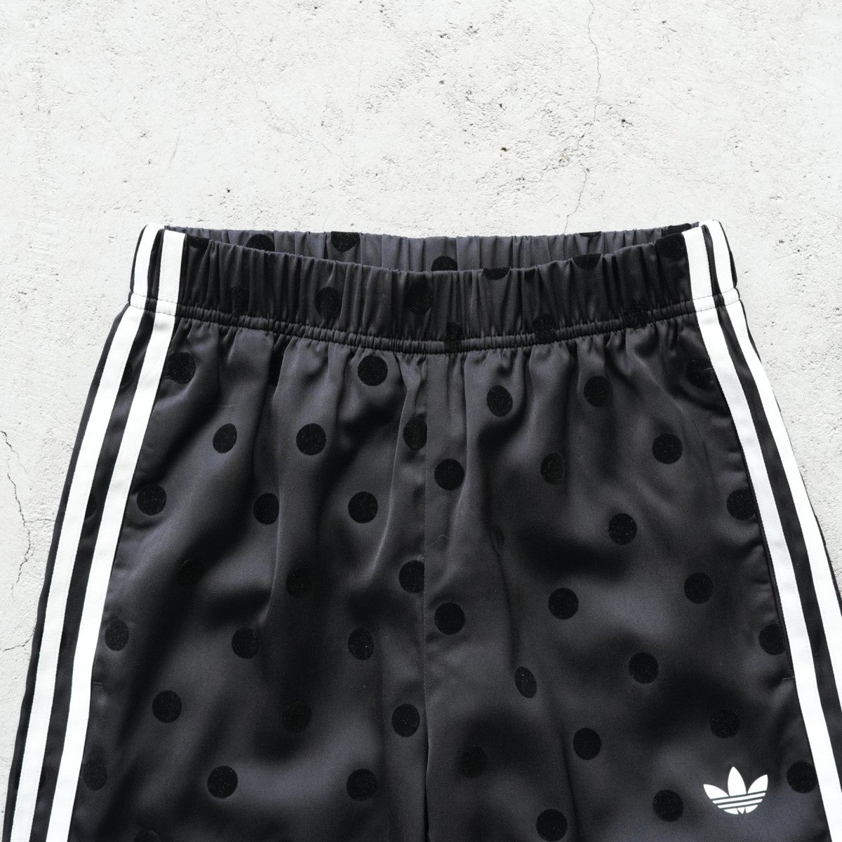 サテン ポルカドット ワイドレッグパンツ/YY362/adidas Originals