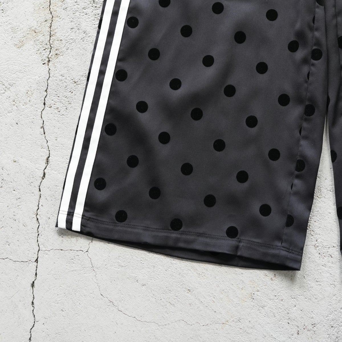 サテン ポルカドット ワイドレッグパンツ/YY362/adidas Originals