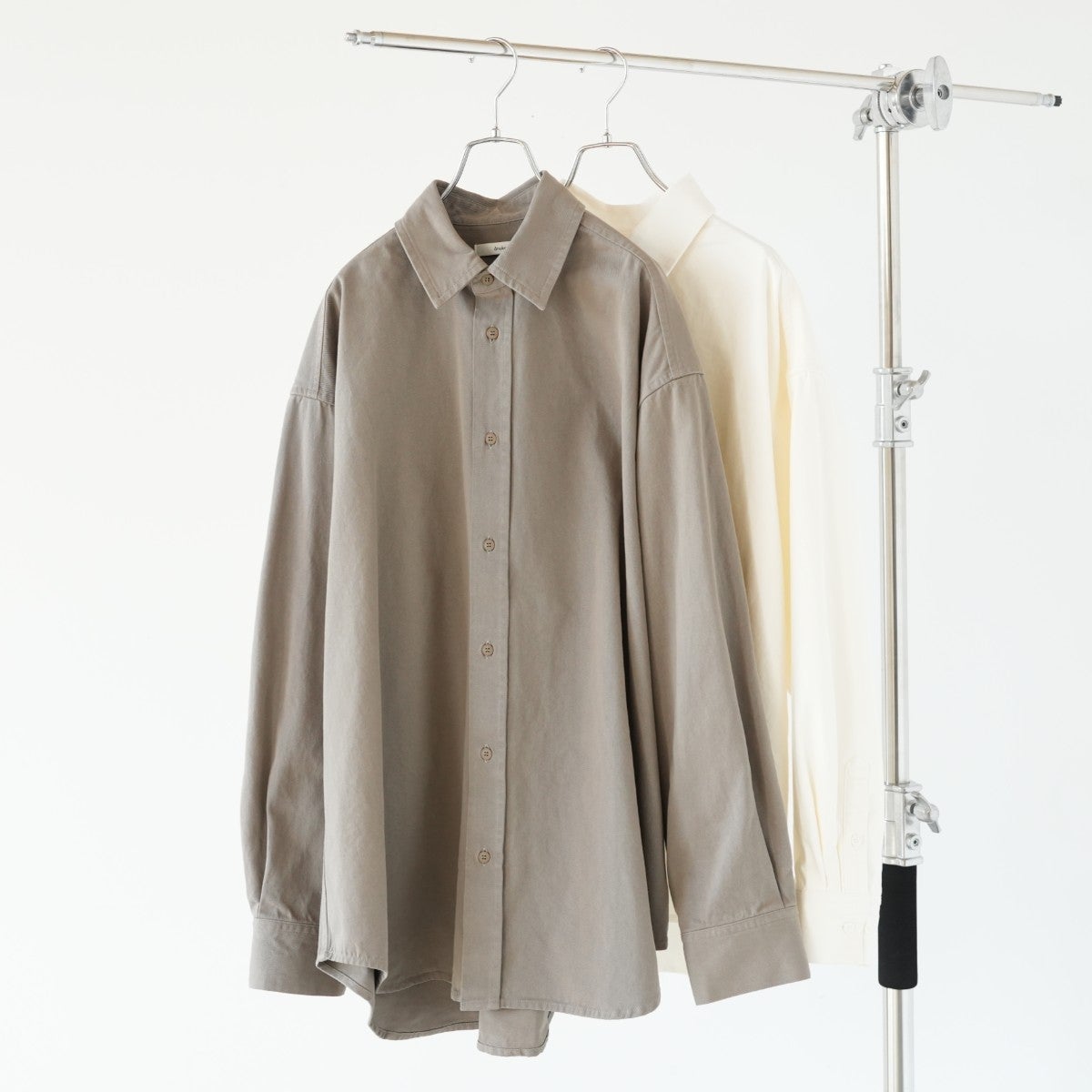 Peachtwill Over Shirts パッチワークオーバーシャツ