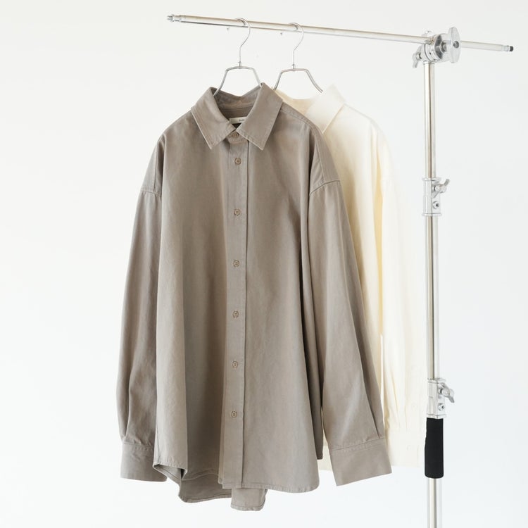Peachtwill Over Shirts パッチワークオーバーシャツ