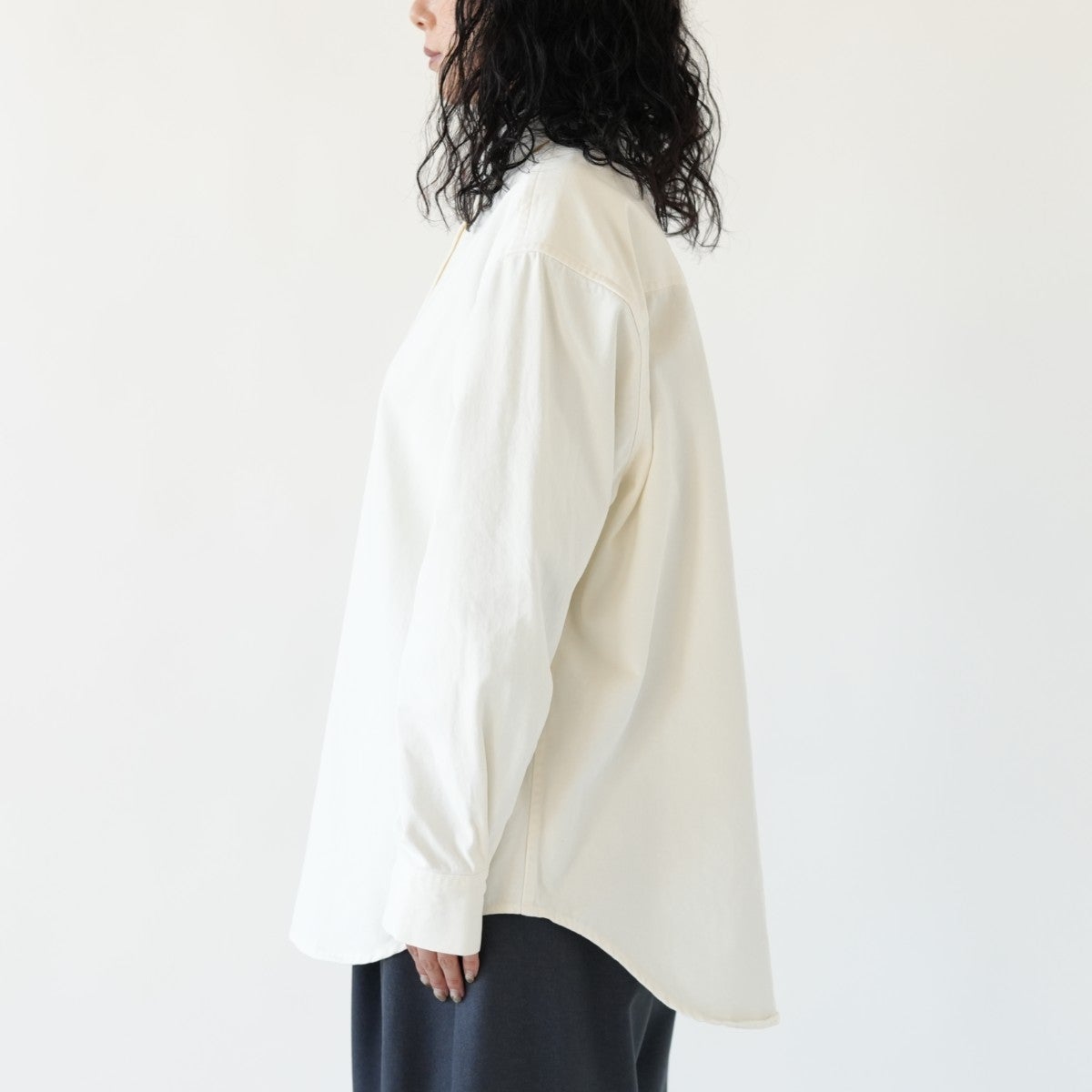 Peachtwill Over Shirts パッチワークオーバーシャツ