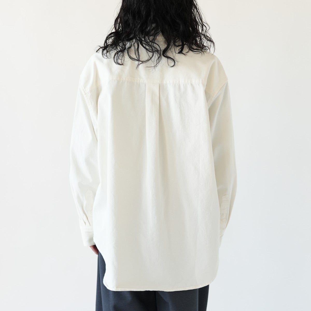 Peachtwill Over Shirts パッチワークオーバーシャツ
