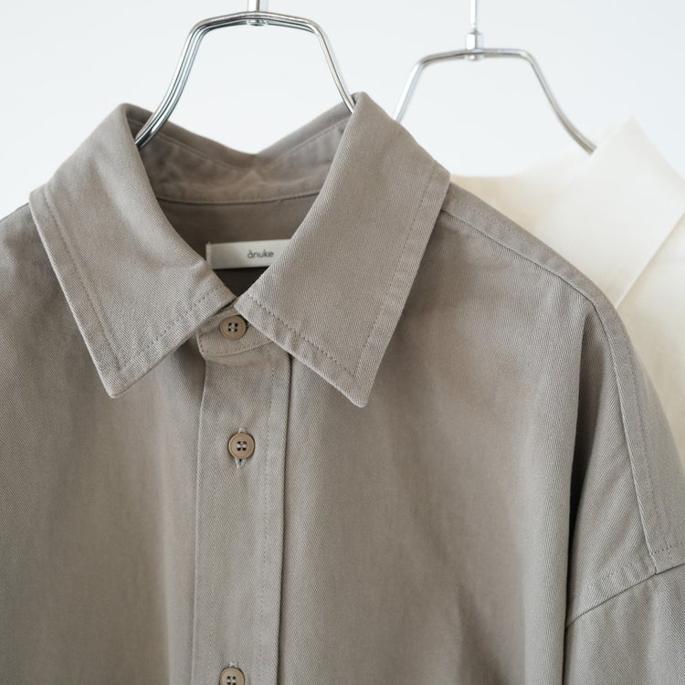 Peachtwill Over Shirts パッチワークオーバーシャツ