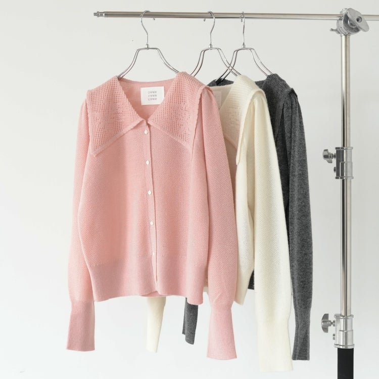 point tail sailor knit ポイントテイルセーラーニット