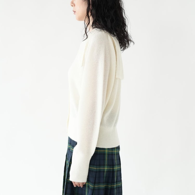 point tail sailor knit ポイントテイルセーラーニット