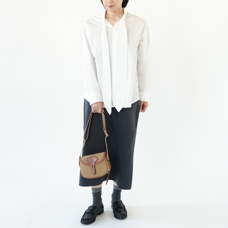 tie collar shirt タイカラーシャツ