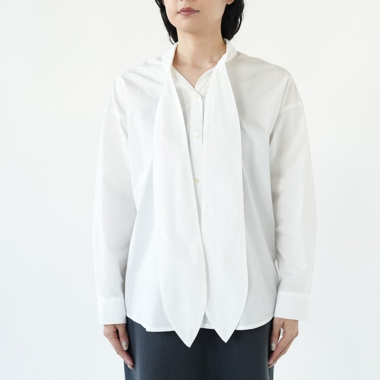 tie collar shirt タイカラーシャツ