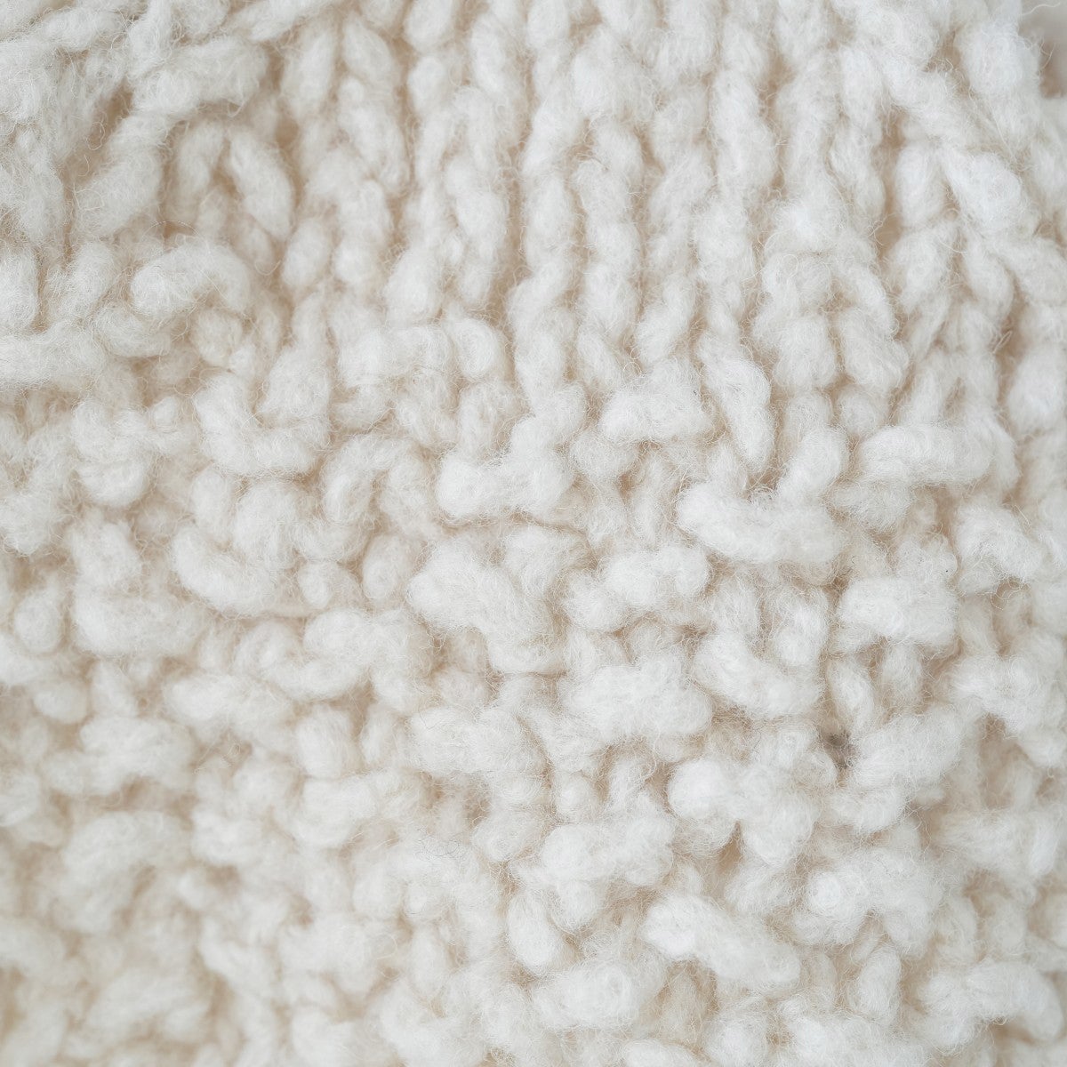 BRITISH SUPER DOWN SLUB FELT YARN HAND-KNIT BUISTIER ブリティッシュスーパーダウンスラブフェルトヤーン ハンドニットビスチェ