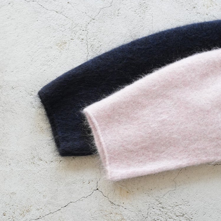 STRETCH SUPERKID MOHAIR V-NECK CARDIGAN ストレッチスーパーキッドモヘア Vネックカーディガン