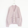 STRETCH SUPERKID MOHAIR V-NECK CARDIGAN ストレッチスーパーキッドモヘア Vネックカーディガン