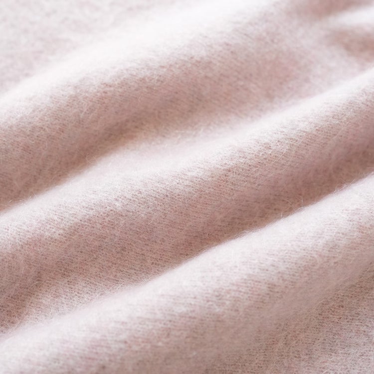 STRETCH SUPERKID MOHAIR CREW-NECK P/O ストレッチスーパーキッドモヘア クルーネックプルオーバー