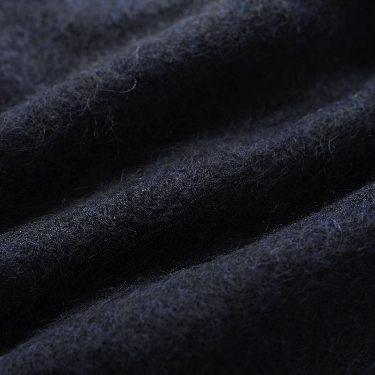 STRETCH SUPERKID MOHAIR CREW-NECK P/O ストレッチスーパーキッドモヘア クルーネックプルオーバー