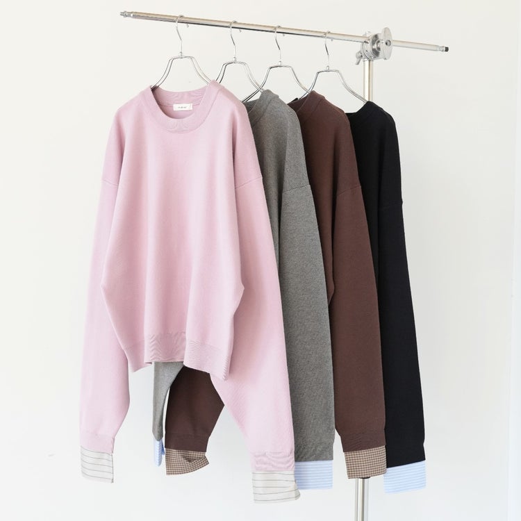2way cuffs normcore knit(unisex) 2wayカフスノームコアニット
