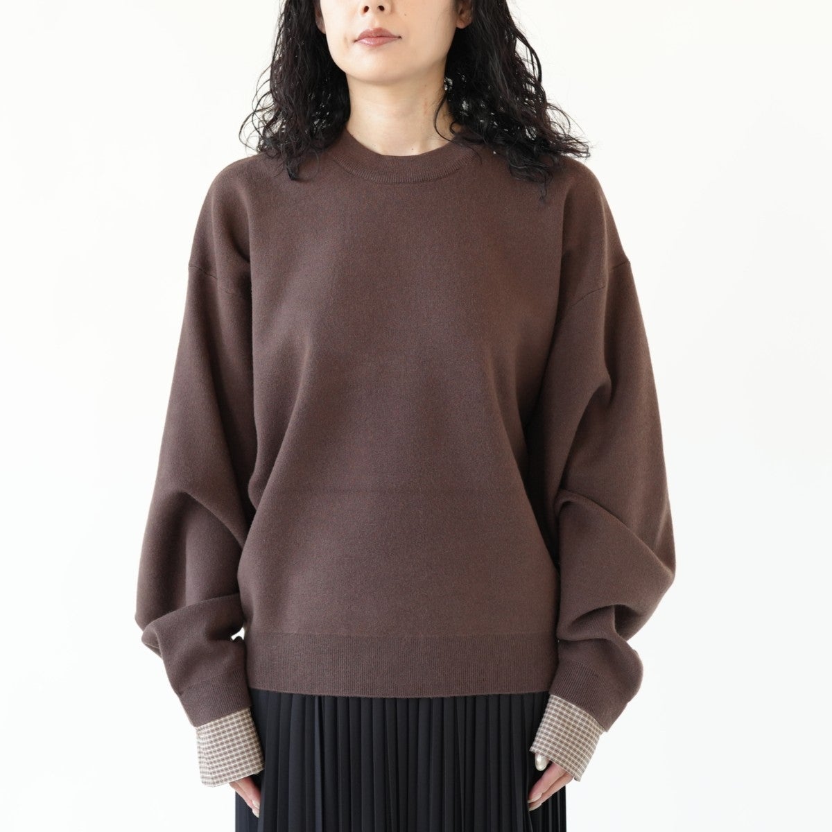 2way cuffs normcore knit(unisex) 2wayカフスノームコアニット