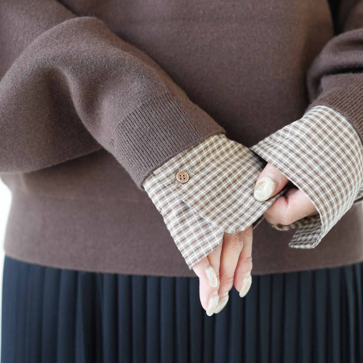 2way cuffs normcore knit(unisex) 2wayカフスノームコアニット