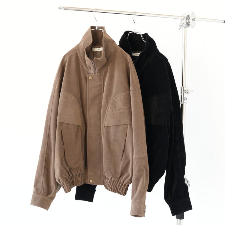 suede blouson(unisex) スエードブルゾン