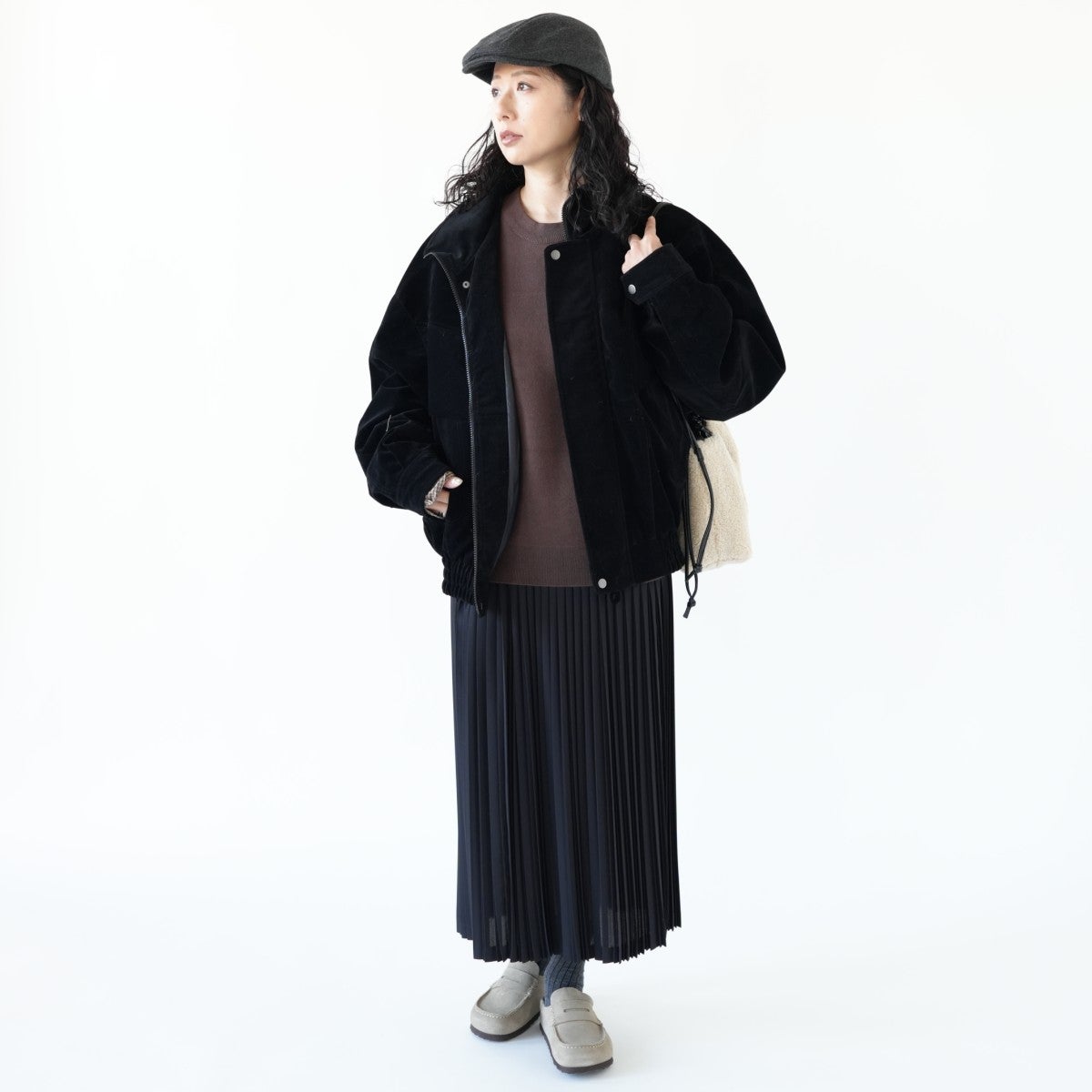 suede blouson(unisex) スエードブルゾン
