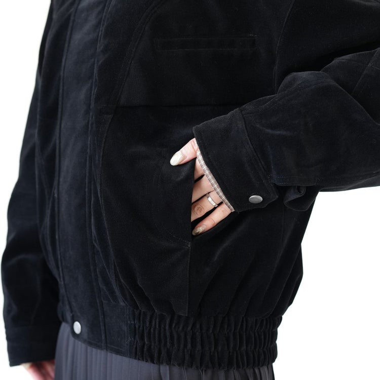 suede blouson(unisex) スエードブルゾン