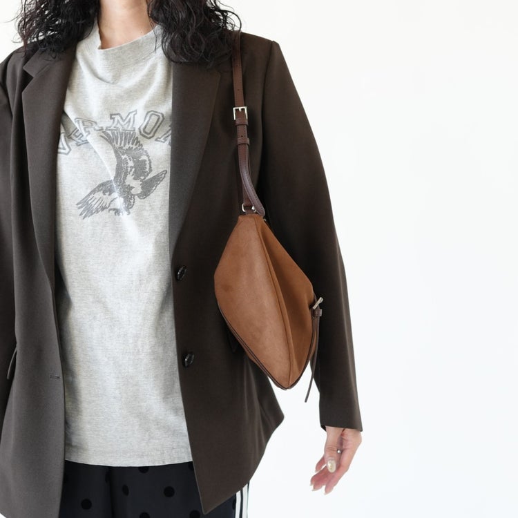 suede moon bag スエードムーンバッグ