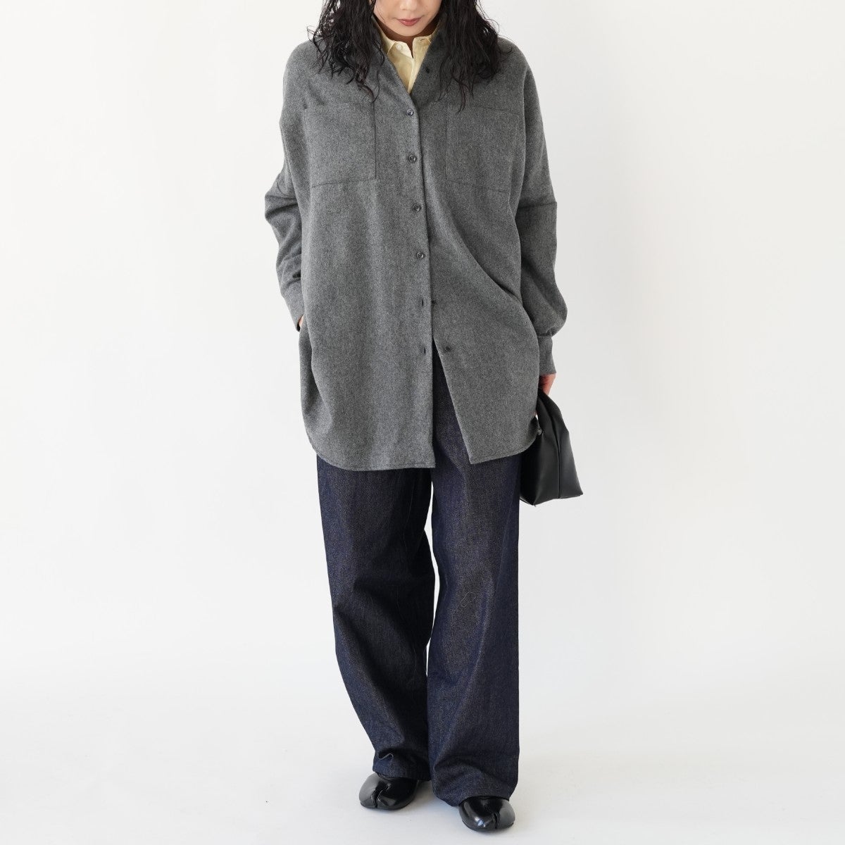 Leather String Flat レザーストリングフラット