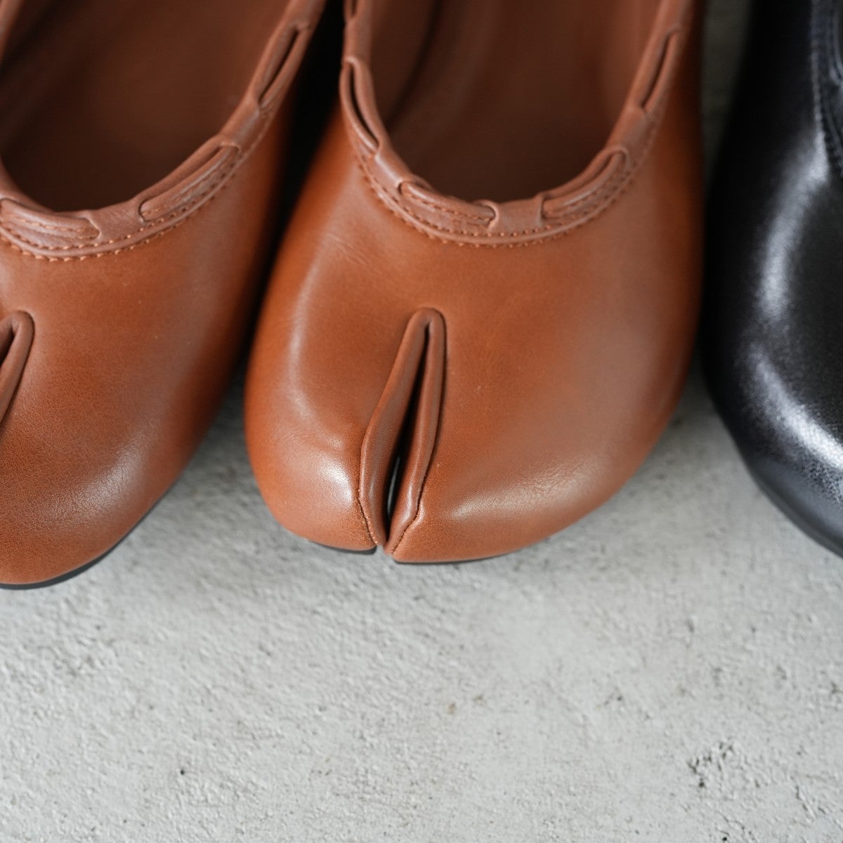 Leather String Flat レザーストリングフラット