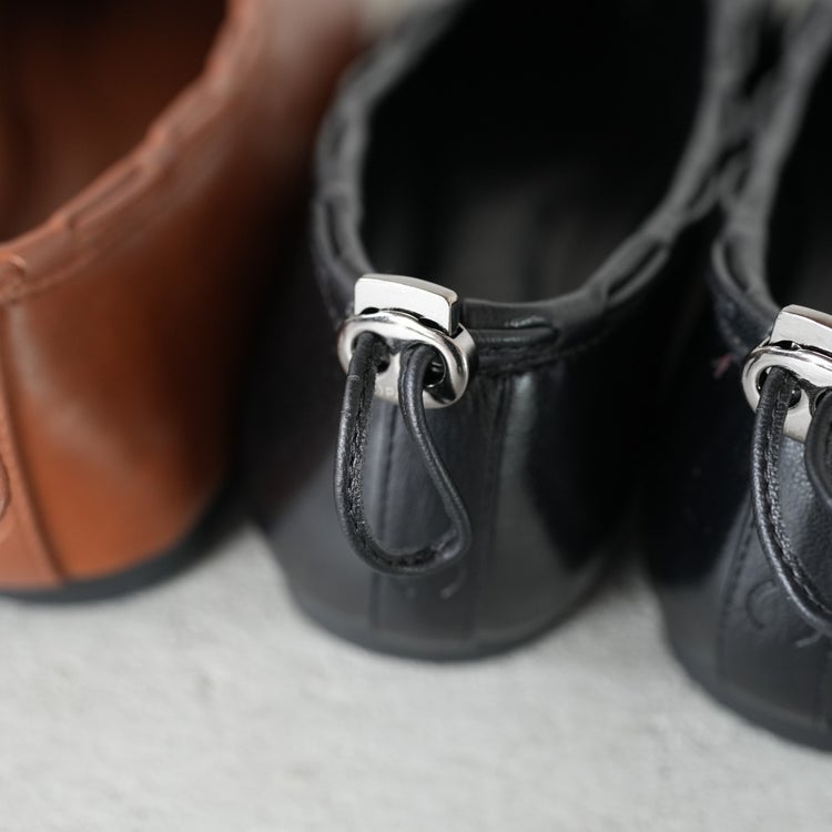 Leather String Flat レザーストリングフラット