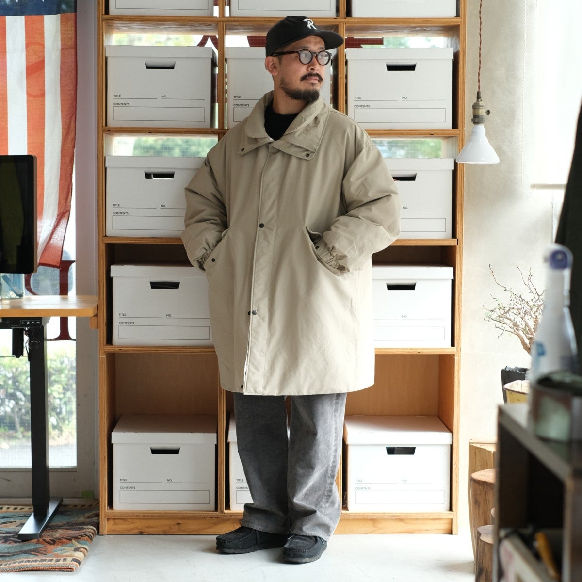 Fake Leather B.B Cap フェイクレザーキャップ