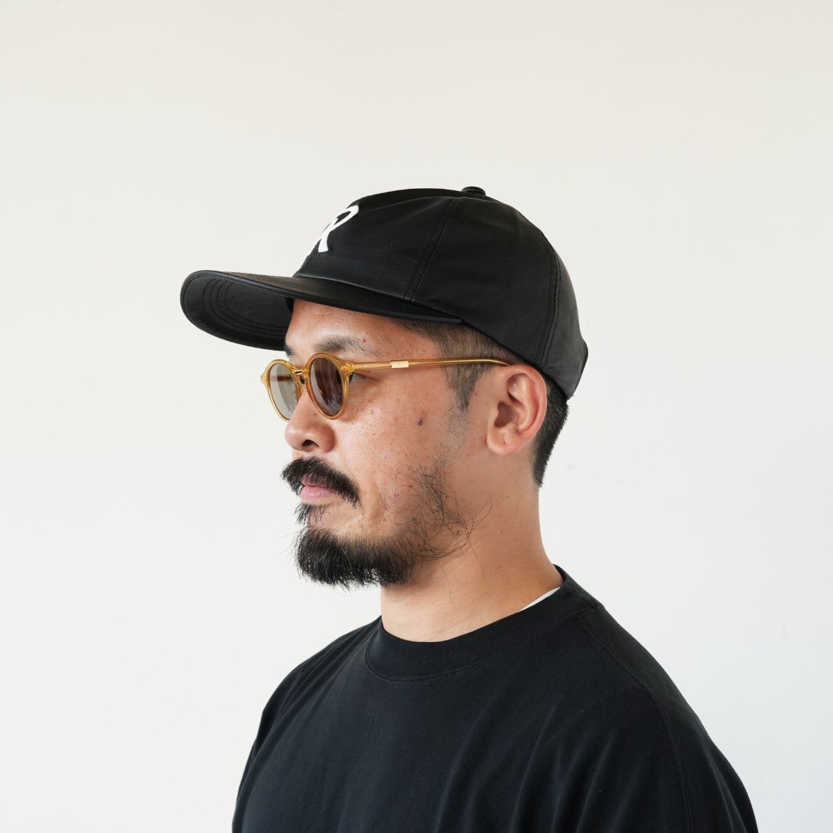 Fake Leather B.B Cap フェイクレザーキャップ